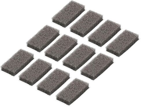 MECCANIXITY Nickel Foam Electrode, Button Battery Electrode Disc Nickel Foam Sheet Porous Foam Nickel 20x10x4mm with Adhesive Pack of 100, Grey in Saudi Arabia
