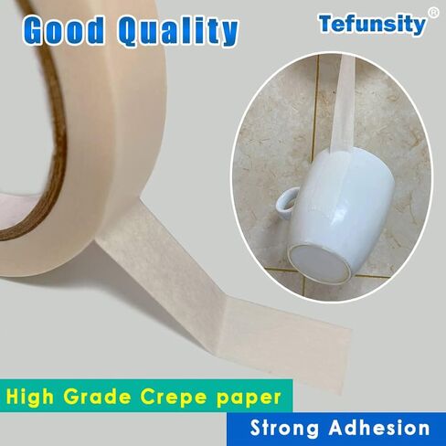 Freezer Tape Write-On, 3/4 Inch x 30 Yards, Writable Surface， Working Under Low Temperature,White Single Roll… in Saudi Arabia