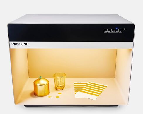 كشك Pantone 5-Light مع إعدادات الفلورسنت والهالوجين D65 - خزانة تقييم الألوان | P5D65840 in Kuwait