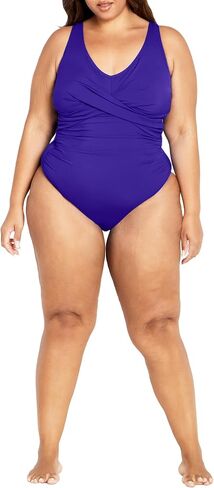 EVANS Plus Size ICON 1 PC باللون الكوبالت in Saudi Arabia