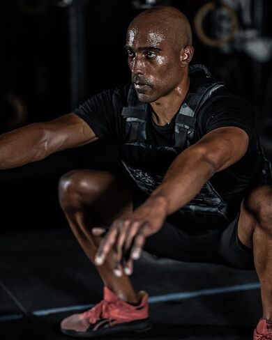 Tribe WOD Weight Vest Plates 5.75-13.75lb | Plate Carrier Weights for Heavy Training, Heavy Workouts, Running, Cross Training | Premium Steel | Additional Weight for Weight Vests in Kuwait