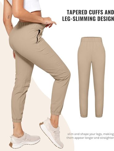 Joggers Pants for Fitness and Outdoor Activities Featuring Tapered Leg with Two Pockets in Kuwait