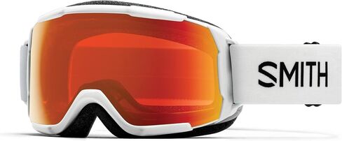 Smith Grom Snow Goggles White/ChromaPop Everyday Red Mirror in Saudi Arabia