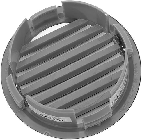KIMISS 4pcs 3.5in Boat Vent, Boats Airflow Vent Cover Round Vent Louver Grille Cover 316 Stainless Steel High Polished for Yachts RVs in Saudi Arabia