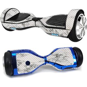MightySkins Carbon Fiber Skin for Ultra Hoverboard - Time Travel Boxes | Protective, Durable Textured Carbon Fiber Finish | Easy to Apply, Remove, and Change Styles | Made in The USA