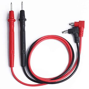 Electrical Multimeter Test Leads Set, 2PCS Precision Multimeter Test Leads, 1000V 10A Digital Multi Meter Clamp Test Probes Lead for Test Extension, Crafts, Electrical Testing
