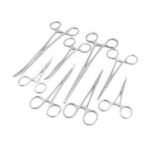 Ultimate HEMOSTAT Set, 8 Piece Ideal for Hobby Tools, Electronics, Fishing and Taxidermy (7.25", 5.5", 5", 3.5")