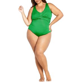 EVANS Plus Size ICON 1 PC باللون الزمردي in Kuwait