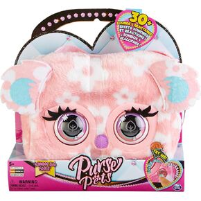 Purse Pets, Print Perfect Bamboo Boo Koala, Interactive Pet Toy and Handbag with Over 30 Sounds and Reactions, Kids’ Toys for Girls Ages 5 and up