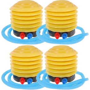 Sosoport 4Pcs Foot Inflatable Pump for Pool Yoga Air Mattress Bed Float Exercise Ball Swimming Ring Toys