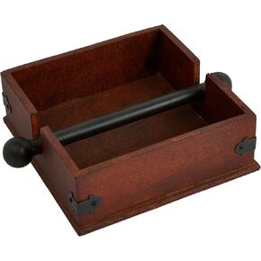 Creative Co-Op Napkin Holder, Whitewashed