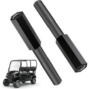 Golf Cart Shock Extension Rod fit EZGO TXT Club Car with Lifts Kit or Modifications to Raise The Body, M10*1.25 Thread Size M10, Slope 1.25mm Shocks OEM 70928-G01, 76418-G01, 70630-G01