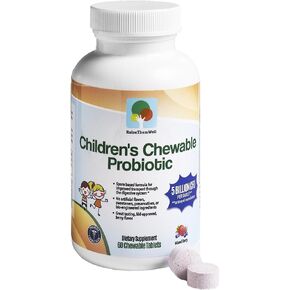 Childrens Probiotic | Gut Health | Chewable Tablets | Mixed Berry | 60 Servings