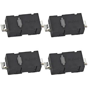 D2LS-11 مفاتيح صغيرة ثنائية الدبوس (حزمة من 4) - 5 ملايين Click Life Small Micro Switch White dot 1.2N لـ M905 G903 - دقة عالية ومتانة