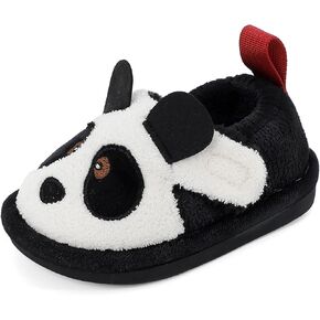 KAKU NANU Toddler Kids Unisex Slippers Animal Winter Warm Furry Shoes for Boys Girls in Kuwait