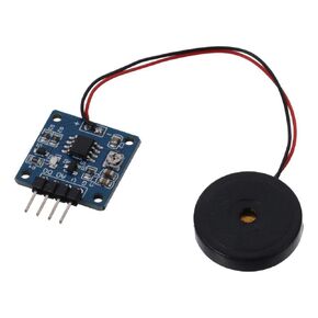 Vibration Switch Sensor Module AD/DO (1) Easy to Use 5.0V DC Piezoelectric Vibration Sensor Module Durable Tapping Sensor Module