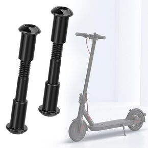 2PCS Folding Shaft Locking Screw for Xiaomi M365, Steel Folding Place Fixed Bolts Screws Hinge Bolt Lock Screws, Scooter Replace Parts Replacement for Xiaomi