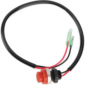 Boat Start Stop Switch, Start Stop Switch Keyless Push Button for Marine Boat Yatch Outboard Engine
