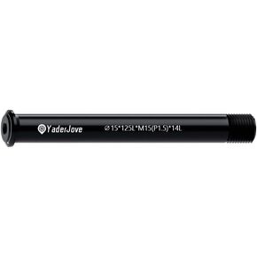 Thread Pitch 1.5mm Bicycle Hub Thru Axle Adapter Boost Forks Quick Release (15mm x 125/136/143/175mm)