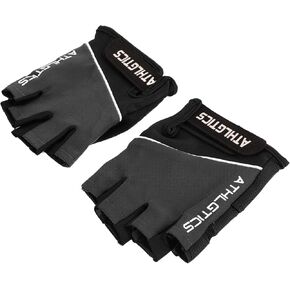SHOWERORO 1 Pair Half-finger Gloves Hiking Gloves Sports Gloves Workout Gloves Riding Gloves Half Finger Gloves Gym Gloves Climbing Gloves Cycling Bike Glovess Fitness Non-slip Ice Silk
