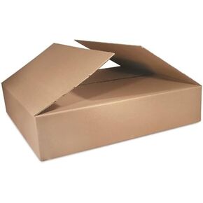 صناديق شحن من The Packaging Wholesales مقاس 7 × 7 × 4 بوصات، عدد 25 (BS070704)