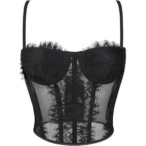 Women-Bustier-Shapewear-Lingerie-Waist Push Up Bodysuit-Corset Tops