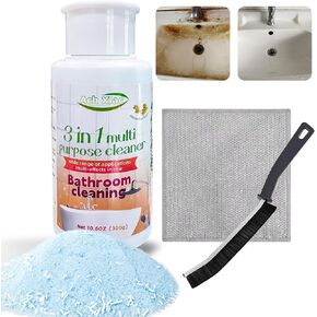 Household Cleaning, Bathroom Cleaner, Crevice Cleaning Brush, Cleaning Mesh Pads for Stain, All Purpose Cleaner, Glass Cleaning Osmanthus Flavour