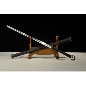 China Handmade Longquan Sword《Tang Sword》Equipped with High-End Gift Box TD-004