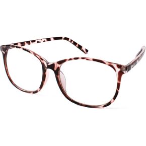 Heritage Series Blue Light Blocking Computer Glasses - Unisex, Polycarbonate Frame, Lightweight Frame (Brown Demi)