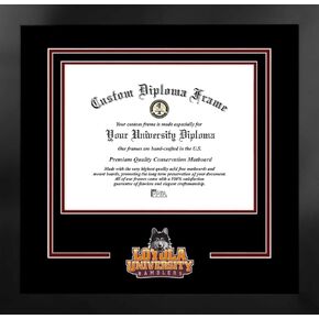 Campus Images NCAA Illinois State Redbirds Unisex Spirit Diploma Manhattan Black Frame with Bonus Lithograph, Black, One Size (IL966MBSD-108)