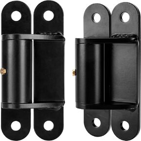 Heavy duty gate hinges for Large Heavy Wooden or Metal gates.7''Gate hinge can opens 180°,Face mount Bolt on or Weld on gate within 1100 Lbs, Heavy duty hinge with built-in roller bearings,2 pack GF01