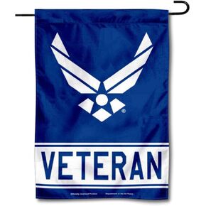 WinCraft US Air Force Veteran Garden Flag