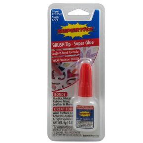 Supertite Instant Super Glue - 9g (.31oz) w/Brush Bottle - Single Blister (Ref-1016)