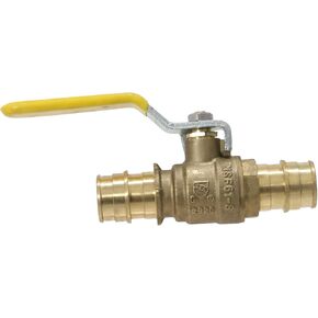 2 Pcs XFITTING Pex A 1/2 Inch x 1/2 Inch Pex A Ball Valve with Drain, 201-3-12=2XX
