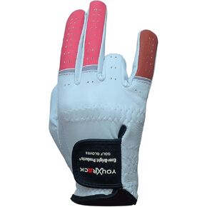 Ever-Bright Men's Golf Gloves OptiColors Premium Leather Golf Gloves .…