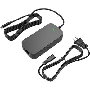 42V 1.7A Charger Compatible with Segway Ninebot ES2 ES4 E22 ES1L Electric Scooter Charger Power Supply Cord Black