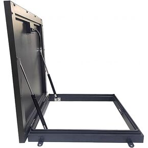 23.6" L X 23.6" W/27.5" L X 27.5" W/31.5" L X 31.5" W Galvanized Powder Coated Steel Roof Hatch; Roof Steel Security Door; Roof Access Hatch (23.6in)