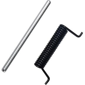 99-5293 Torsion Spring & 136-8672 Cover Rod kit, Compatible with Toro 110-9368 119-7632 99-5291,Replaces 99-5293 136-8672
