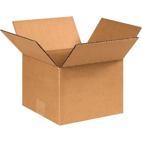 PARTNERS BRAND 8x8x6 Corrugated Boxes, Small, 8L x 8W x 6H, Pack of 25 | Shipping, Packaging, Moving, Storage Box for Home or Business, Strong Wholesale Bulk Boxes