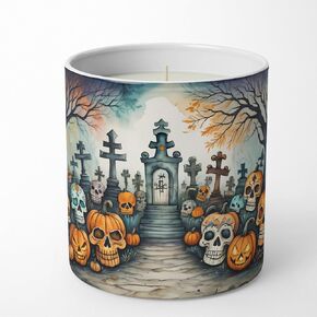 Caroline's Treasures DAC2247CDL Krampus The Christmas Demon Spooky Halloween Decorative Soy Candle Nature Soy Wax Essential Oil Home Decor Ideal for Bedroom Kitchen Bath Office Gift, 10 oz