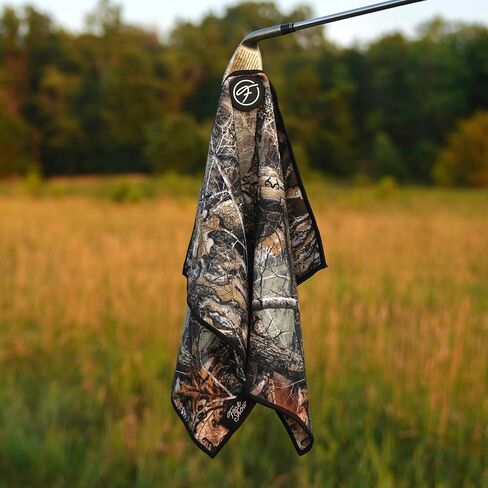 منشفة الجولف المغناطيسية Realtree Camo - ألياف دقيقة من الوافل، فائقة الامتصاص، منشفة جولف مغناطيسية للحقائب والعربات والنوادي - 24 بوصة × 16 بوصة، منشفة جولف مع مغناطيس للرجال والنساء مغناطيس منشفة الجولف in Saudi Arabia