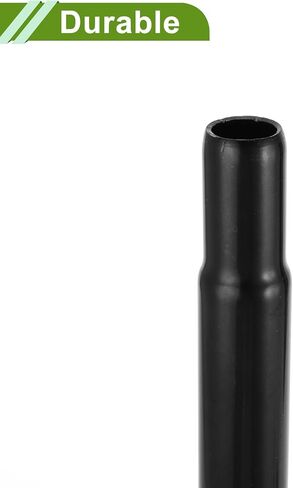 Universal 25.4x350mm Black Bike Seat Posts Durable Bike Saddle Post Seat Tube Steel 1 Pc in Saudi Arabia