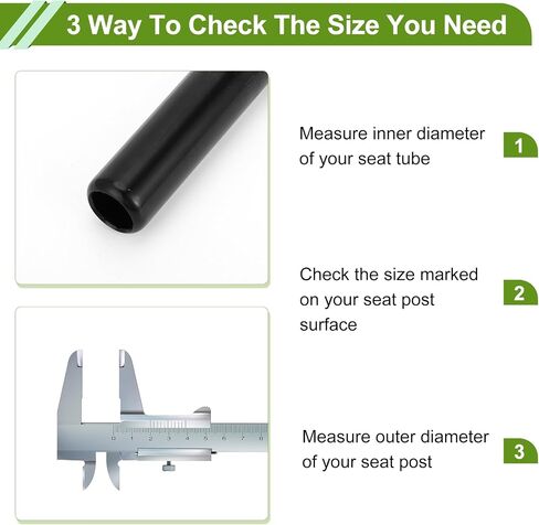 Universal 25.4x350mm Black Bike Seat Posts Durable Bike Saddle Post Seat Tube Steel 1 Pc in Saudi Arabia