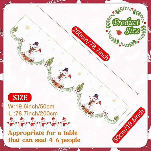 AerWo Christmas Mantel Scarves 79×20 Inch Fireplace Christmas Decorations, Santa Claus Christmas Fireplace Cover Christmas Mantel Decorations for Indoor Winter Holiday Christmas Mantel Decor in Kuwait