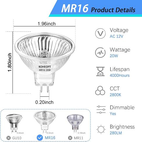 GU10 Halogen Bulb 120V 25W 2pcs Candle Warmer,2700K Dimmable Replacement for Candle Warmer Wax Burner Track Light Bulbs, Range Hood Light Bulbs Warm White Light in Saudi Arabia