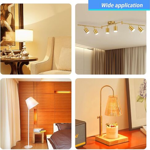 GU10 Halogen Bulb 120V 25W 2pcs Candle Warmer,2700K Dimmable Replacement for Candle Warmer Wax Burner Track Light Bulbs, Range Hood Light Bulbs Warm White Light in Saudi Arabia