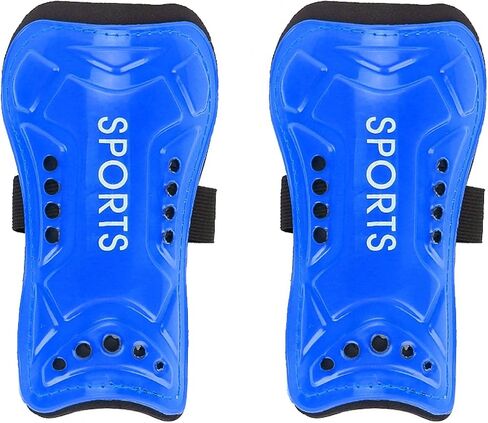 Kids Youth Soccer Shin Guards Shin Pads Protective Soccer Equipment for Football Games Reduce Shocks Injuries for Boys Girls Youth(Blue) in Saudi Arabia