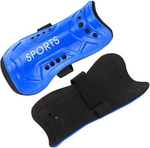 Kids Youth Soccer Shin Guards Shin Pads Protective Soccer Equipment for Football Games Reduce Shocks Injuries for Boys Girls Youth(Blue) in Saudi Arabia