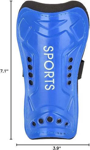 Kids Youth Soccer Shin Guards Shin Pads Protective Soccer Equipment for Football Games Reduce Shocks Injuries for Boys Girls Youth(Blue) in Saudi Arabia