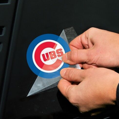 Chicago Cubs Official MLB 4" x 4" Decal in Saudi Arabia